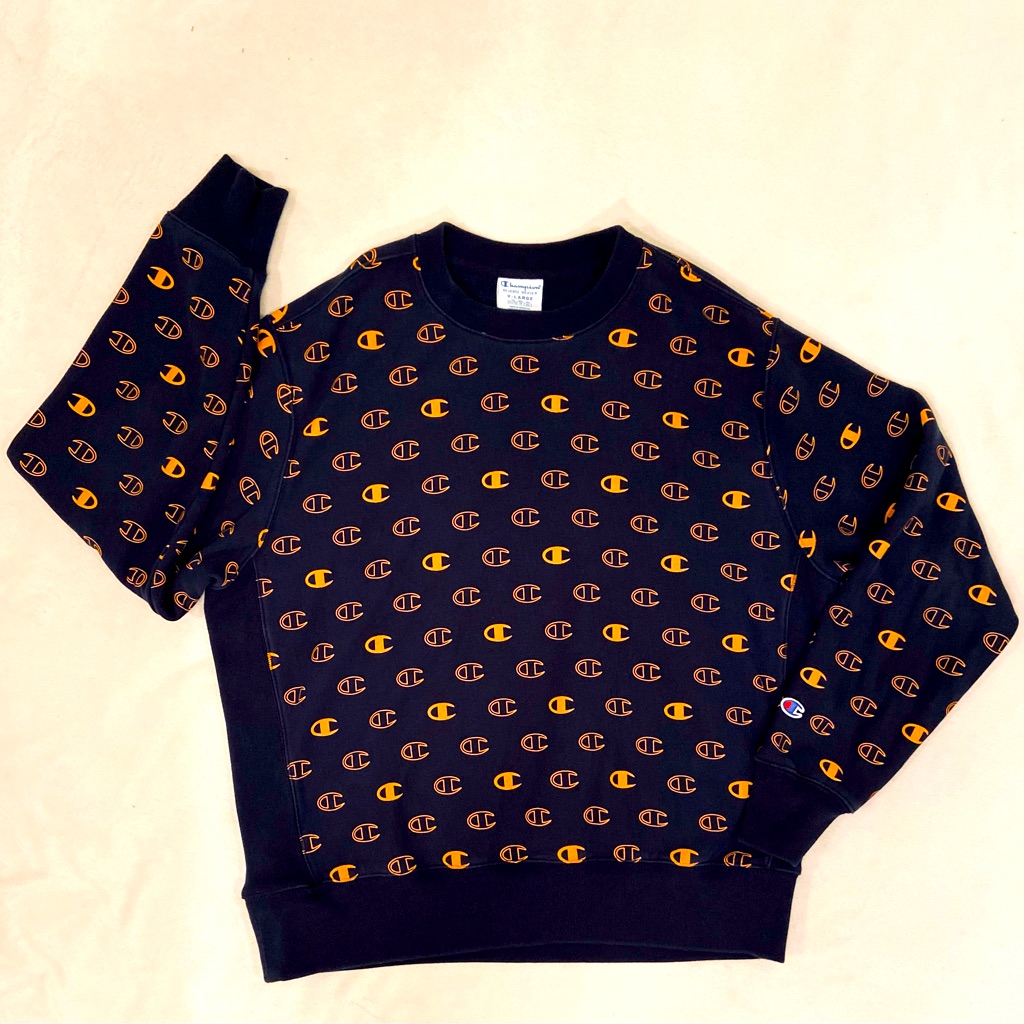 Navy/Orange